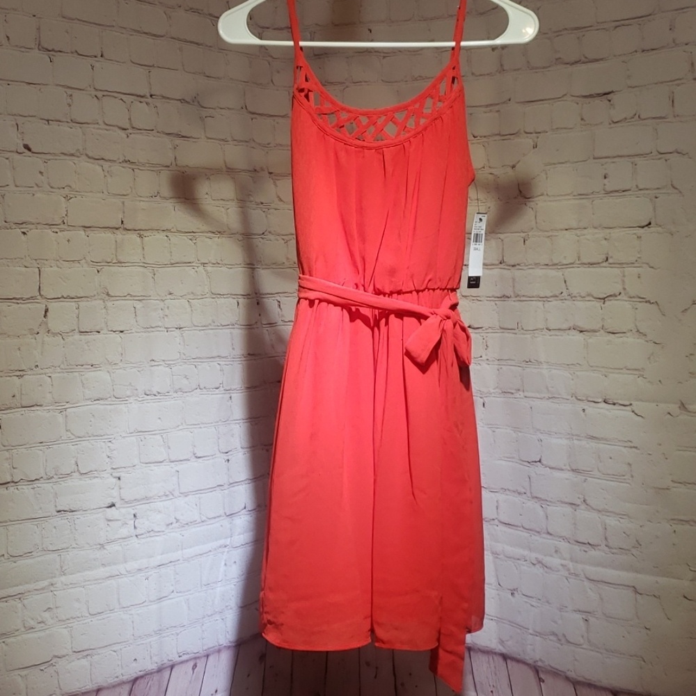 Burnt orange dress by:BCX Dress
